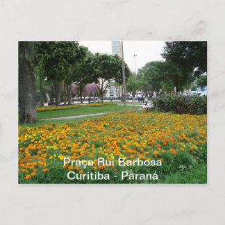 Cartão Postal Praça Rui Barbosa