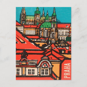 Cartão Postal Praga