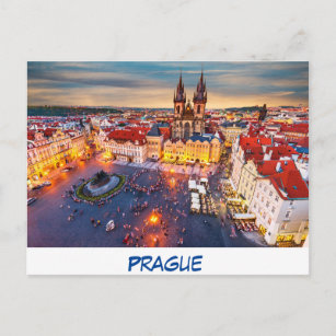 Cartão postal Praga
