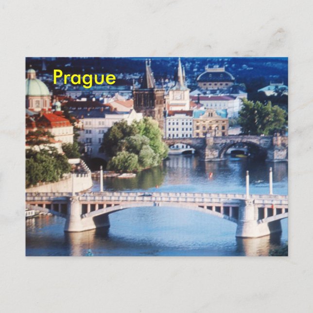 Cartão postal Praga (Frente)