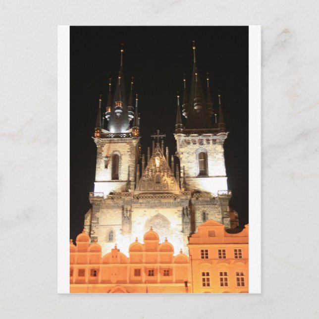 Cartão Postal Praga (Frente)