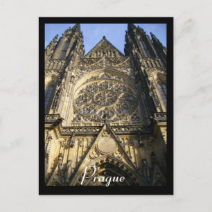Cartão Postal praga catedral
