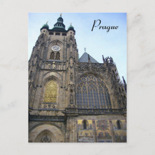 Cartão Postal praga catedral