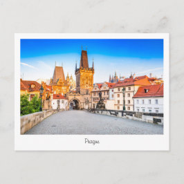 Cartão postal Praga na República Tcheca
