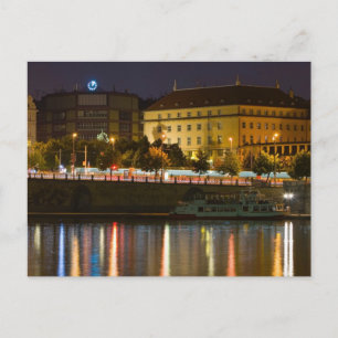 Cartão Postal Praga Noturna