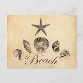 Cartão Postal Praia