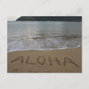 Cartão Postal Praia Aloha Kauai em Lihue