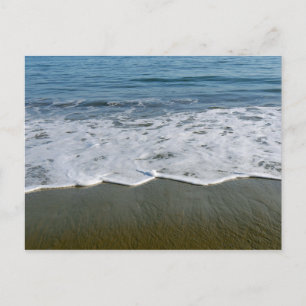 Cartão Postal Praia/Areia/Ondas