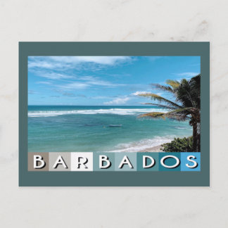 Cartão Postal Praia Barbados