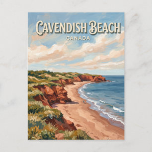 Cartão Postal Praia Cavendish Canadá