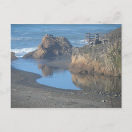 Cartão Postal Praia Costeira do Mendocino