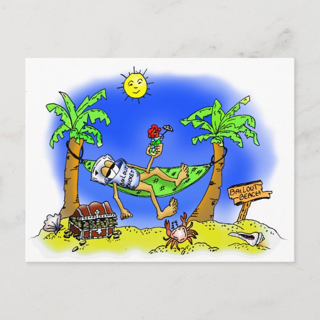 Cartão Postal Praia da ajuda (Frente)