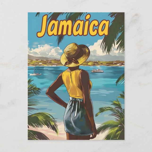 Cartão Postal Praia da Jamaica (Frente)