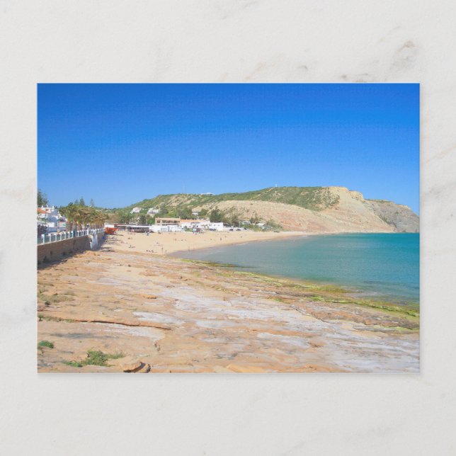 Cartão Postal Praia da Luz (Frente)