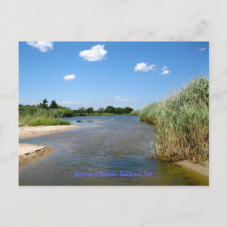 Cartão Postal Praia da Mãe, Bellport NY