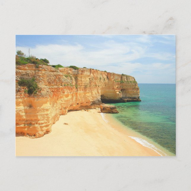 Cartão Postal Praia da Marinha (Frente)
