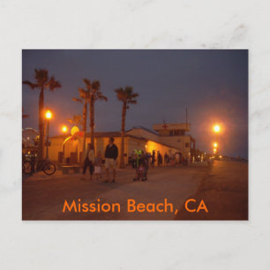 Cartão Postal Praia da missão, CA