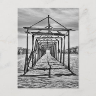 Cartão Postal Praia da Póvoa de Varzim em Portugal