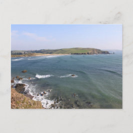 Cartão Postal Praia de Bantham a partir de Bigbury, Devon