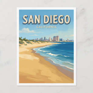 Cartão Postal Praia de Coronado San Diego Califórnia