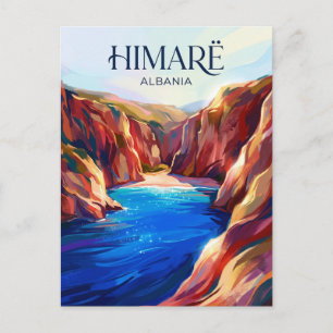 Cartão Postal Praia de Gjipe Albânia