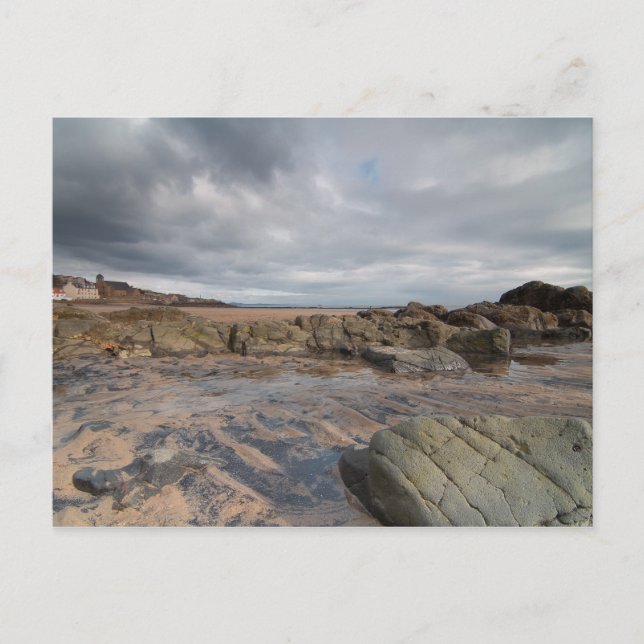 Cartão Postal Praia de Kinghorn (Frente)