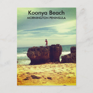 Cartão Postal Praia de Koonya, Península de Mornington, Victoria