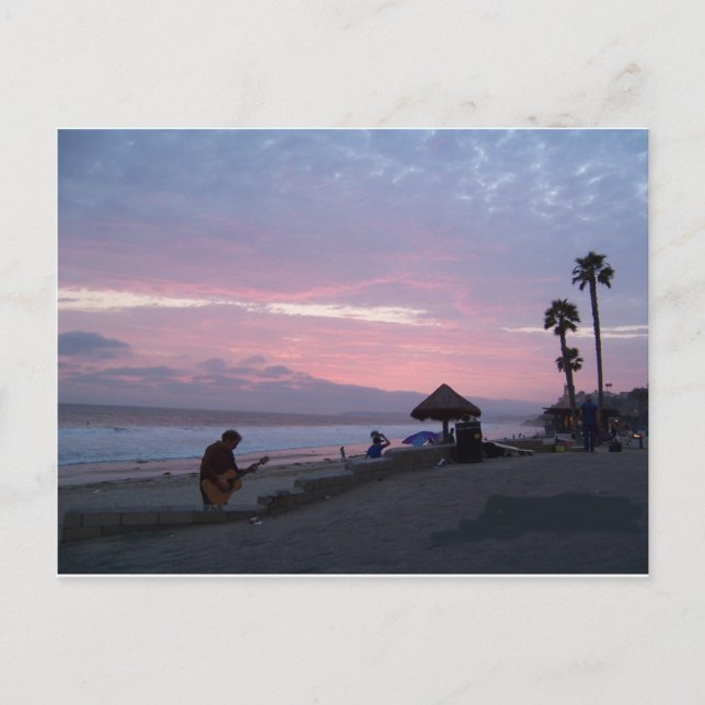 Cartão Postal praia de laguna (Frente)