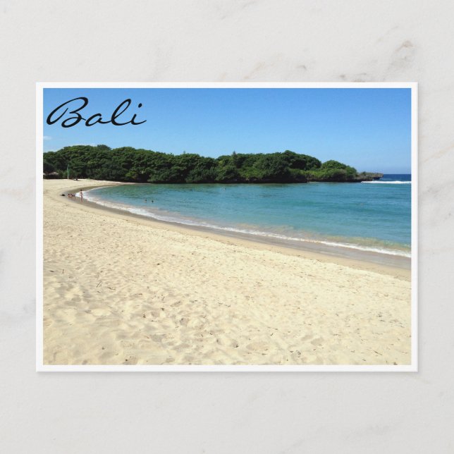 Cartão Postal praia de nusa dua (Frente)