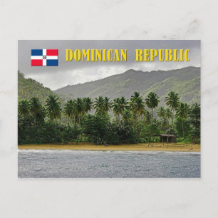 Cartão Postal Praia de Samana, República Dominicana