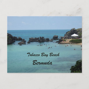 Cartão Postal Praia de Tobacco Bay, Bermudas