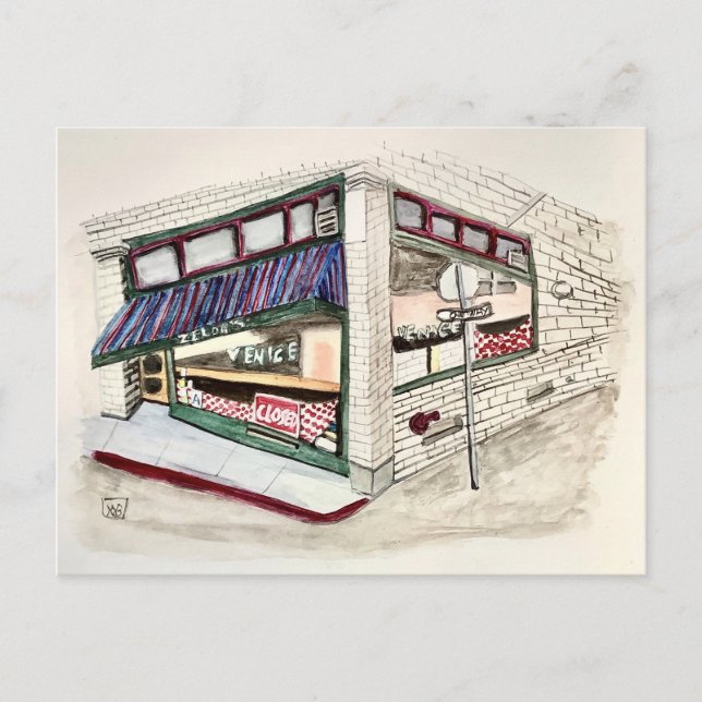 Cartão Postal Praia de Veneza (Frente)