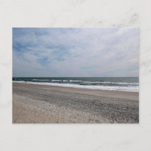 Cartão Postal Praia de Wrightsville Carolina do Norte Fotografia