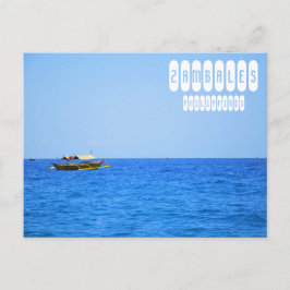 Cartão Postal Praia de Zambales nas Filipinas