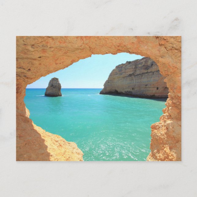 Cartão Postal Praia do Carvalho (Frente)