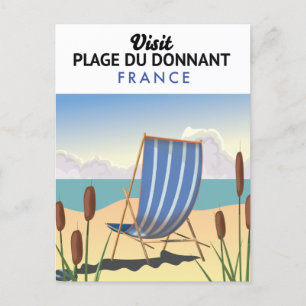 Cartão Postal Praia do Donnant França