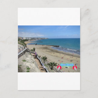 Cartão Postal Praia do Inglês