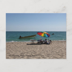 Cartão Postal Praia do México