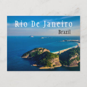 Cartão Postal Praia do Rio de Janeiro Brasil