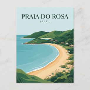 Cartão Postal Praia do Rosa Brasil
