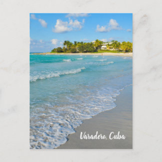 Cartão Postal Praia em Vardero, Cuba