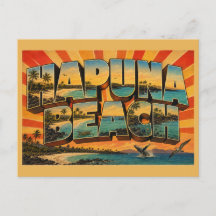 Praia Hapuna Havaí Areia Branca Costa de Lava Arte