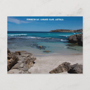 Cartão Postal Praia isolada no paraíso Austrália