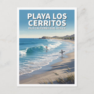 Cartão Postal Praia Los Cerritos El Pescadero México Presente