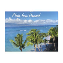 Praia Maui com Oceano e Palmas