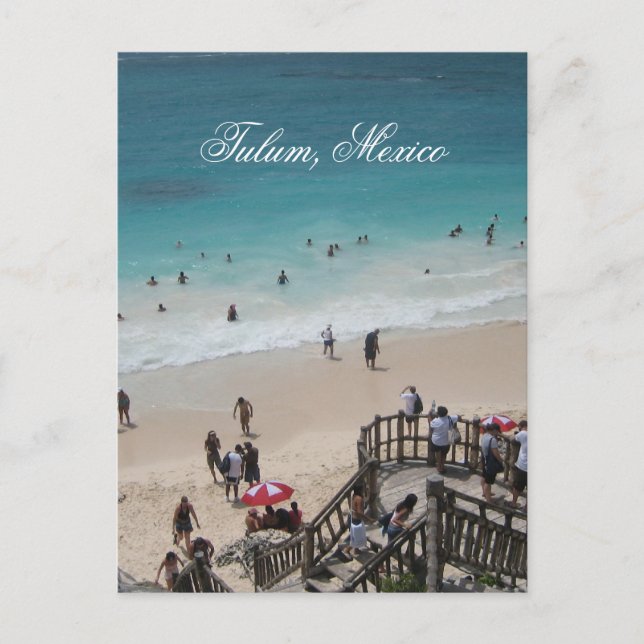 Cartão Postal Praia Mexicana (Frente)