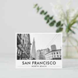 Cartão Postal Praia Norte TransAmerica Pyramid São Francisco