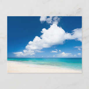 Cartão Postal praia oceânica