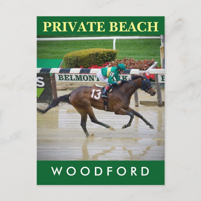 Cartão Postal Praia Privada (Frente)