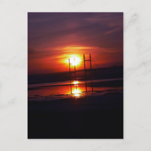 Cartão Postal praia severa